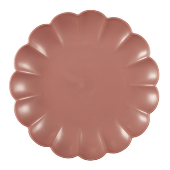 Talerz deserowy Iris 20,5cm różowy