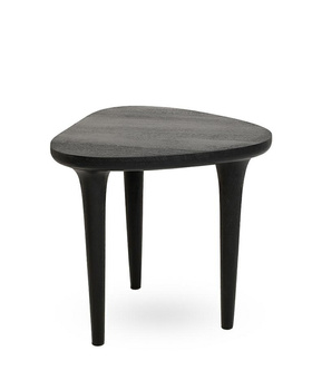 MaMaison stolik LAMINAR czarny / drewno