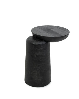 MaMaison stolik ELIAS czarny / drewno