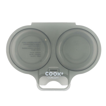 Pojemnik do gotowania jajek               w mikrofalówce szary