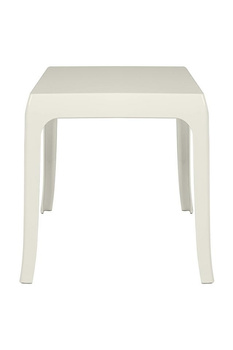 Stolik GHOST beżowy - poliwęglan
