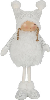 Figurka dekoracyjna Dziewczynka           śnieżynka 42cm