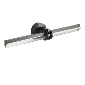 Lampa ścienna LOVELY LED czarna 58 cm