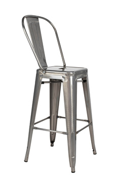 Krzesło barowe TOWER BIG BACK 66 (Paris) metal