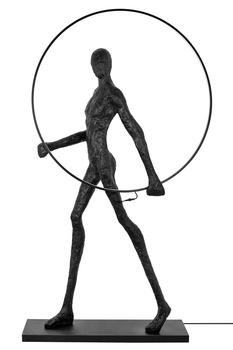 MOOSEE lampa podłogowa HUMAN ROUND        włókno szklane