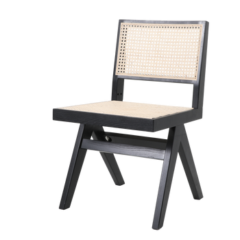 Krzesło BOHO bukowe w kolorze czarnym