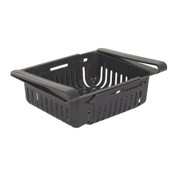 Podwieszany kosz do lodówki szary