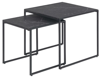 Zestaw stolików Infinity black 50x50