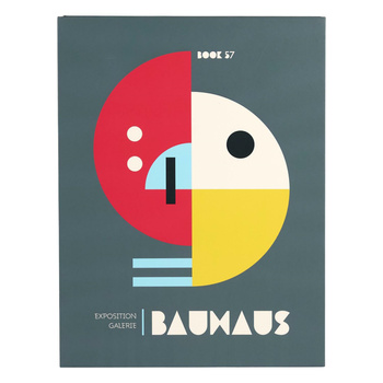 Pudełko książka Bauhaus szara