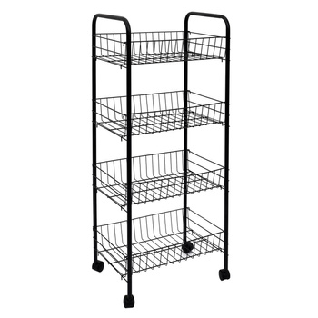 Wózek Pratic czarny metalowy