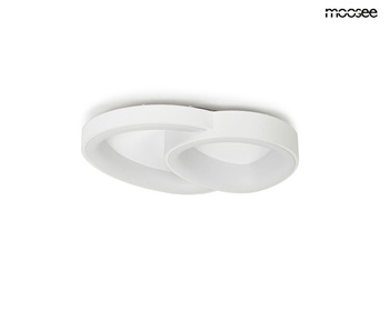 MOOSEE lampa sufitowa / plafon CELLS 2 biała