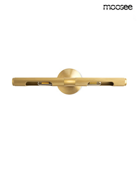 MOOSEE lampa ścienna CRUDO złota