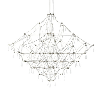 Lampa wisząca CONSTELATION 120 - LED, stal szczotkowana