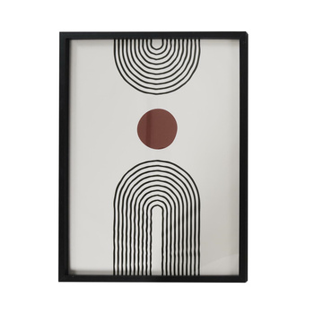 Obraz Art-deco 60x45cm czarna ramka