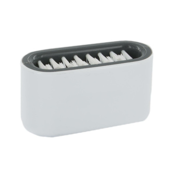 Szczotka do czyszczenia sztućców  z przyssawką szary