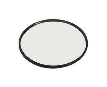 Podstawka lustrzana okrągła czarna