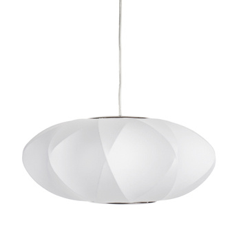 Lampa wisząca SILK X-shape biała 40 cm