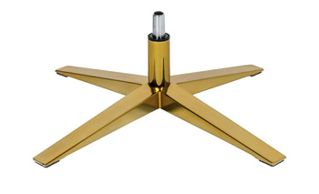 Noga i uchwyt fotel EGG SZEROKI GOLD - stal lakierowana na złoty połysk