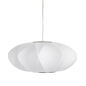Lampa wisząca SILK X-shape biała 40 cm