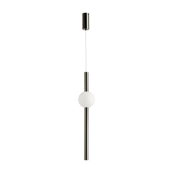 Lampa wisząca O-LINE LED 63 cm czarna