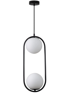 Lampa wisząca COSTA DUO czarna 50 cm